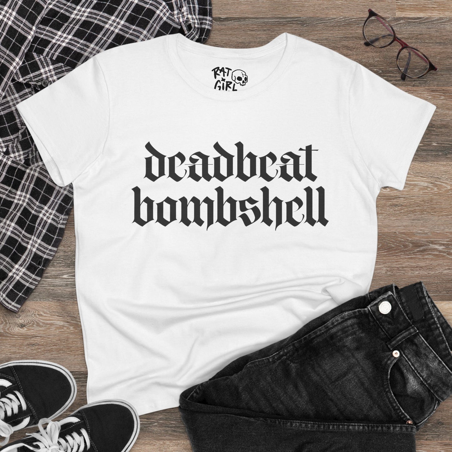 Deadbeat Bombshell Cotton Tee